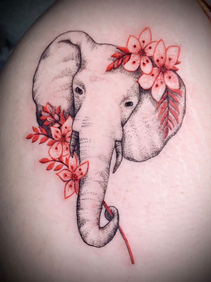Traditional Tiger Tattoo